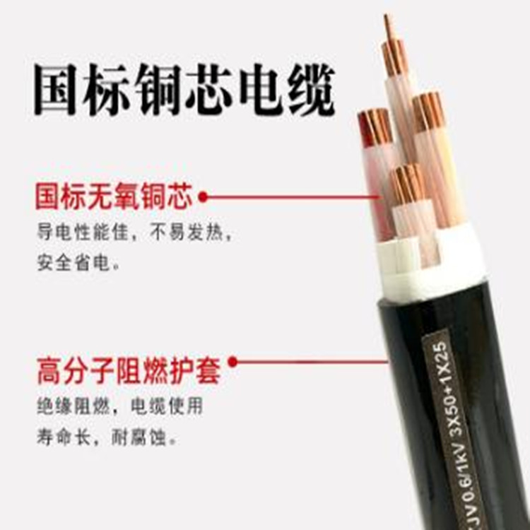 YJV-4*25+1*16mm2交聯電力電纜